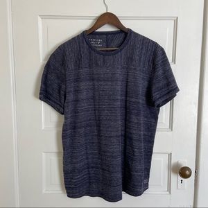 American Eagle Heathered navy T-shirt